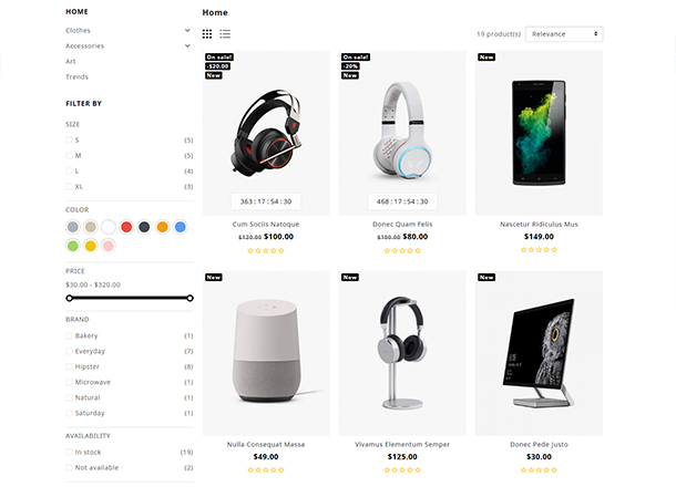 Left Sidebar Layout