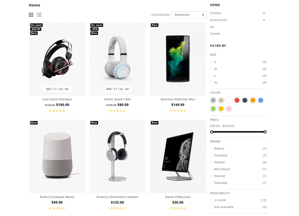 Right Sidebar Layout